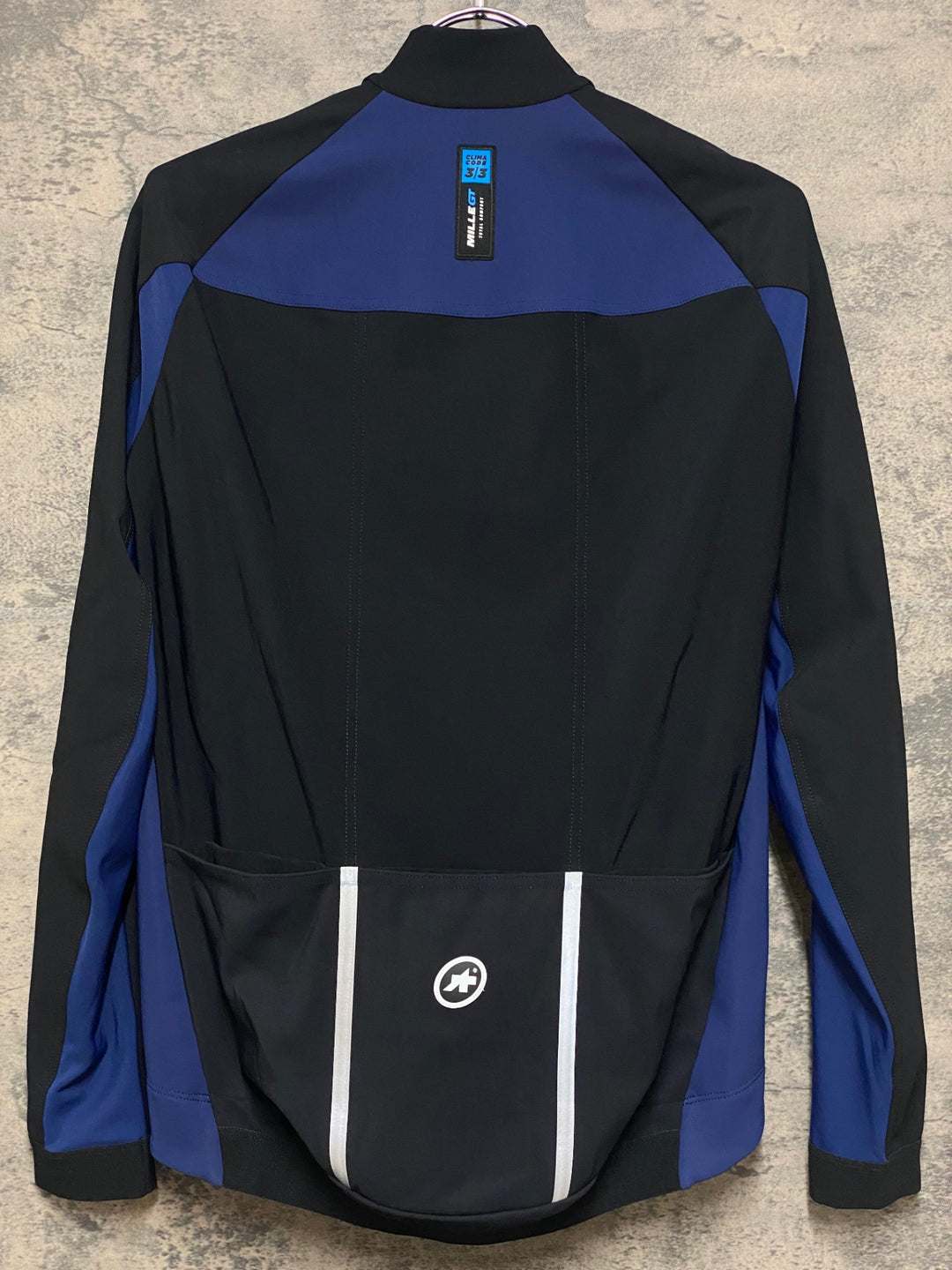 KQ170 アソス ASSOS MILLE GT WINTER JACKET EVO 長袖 サイクルジャケット ネイビー M