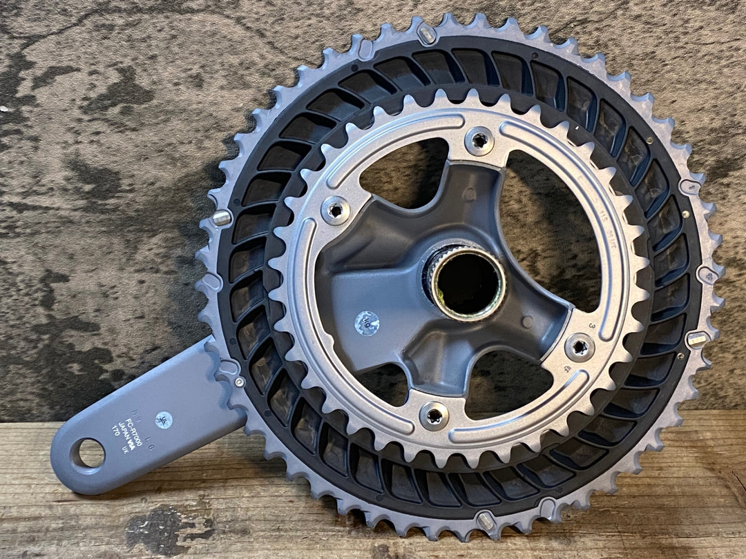 JR644 シマノ SHIMANO 105 FC-R7000 クランクセット 52/36T 170mm シルバー