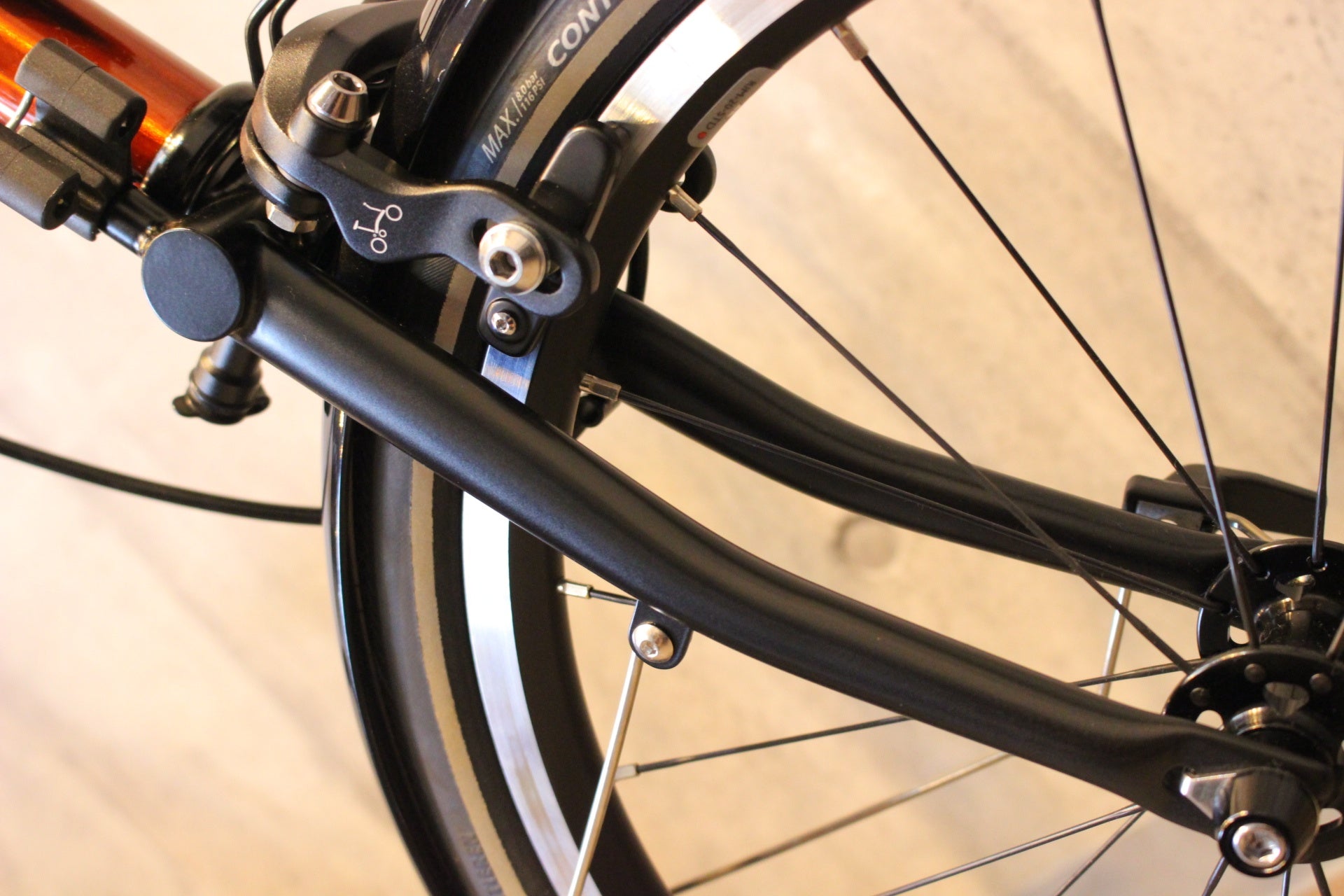 ブロンプトン BROMPTON P LINE 2024 4s フレイムラッカー ミニベロ