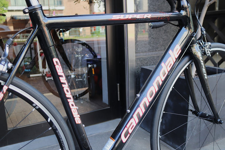キャノンデール Cannondale スーパーシックス SUPERSIX 2008モデル 540サイズ 11S カーボン ロードバイク 【東京南麻布店】