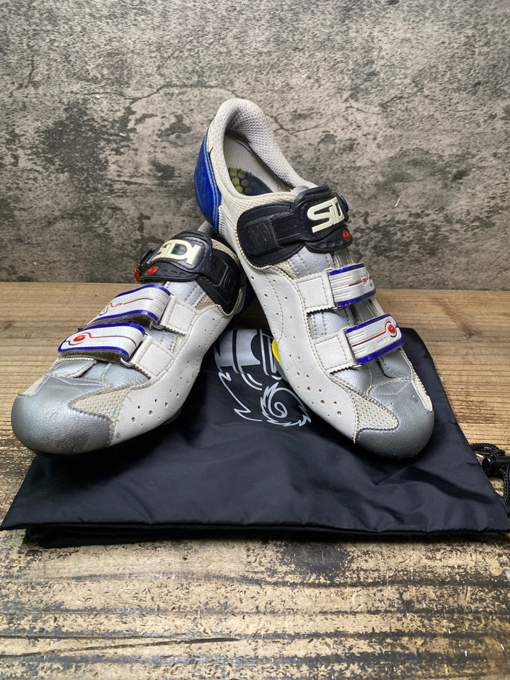 JQ134 シディ SIDI ビンディングシューズ 白 EU45 SPD-SL