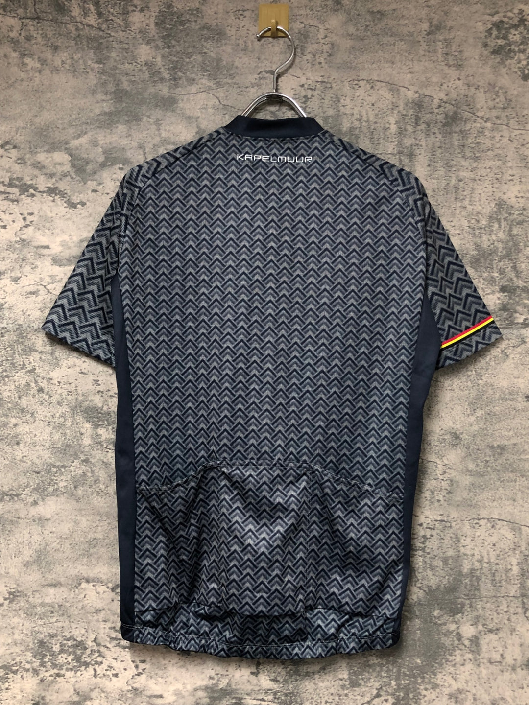 JW389 カペルミュール KAPELMUUR 半袖 サイクルジャージ 紺 ASIA L