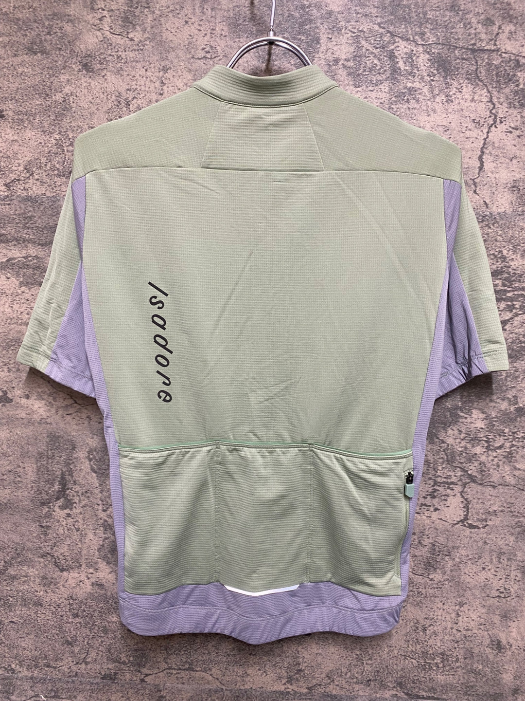KS228 イザドア Isadore Signature Merino Tech Jersey 半袖 サイクルジャージ 緑 S