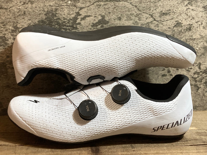 KB952 スペシャライズド SPECIALIZED トーチ TORCH 3.0 ビンディングシューズ SPD-SL EU42 白