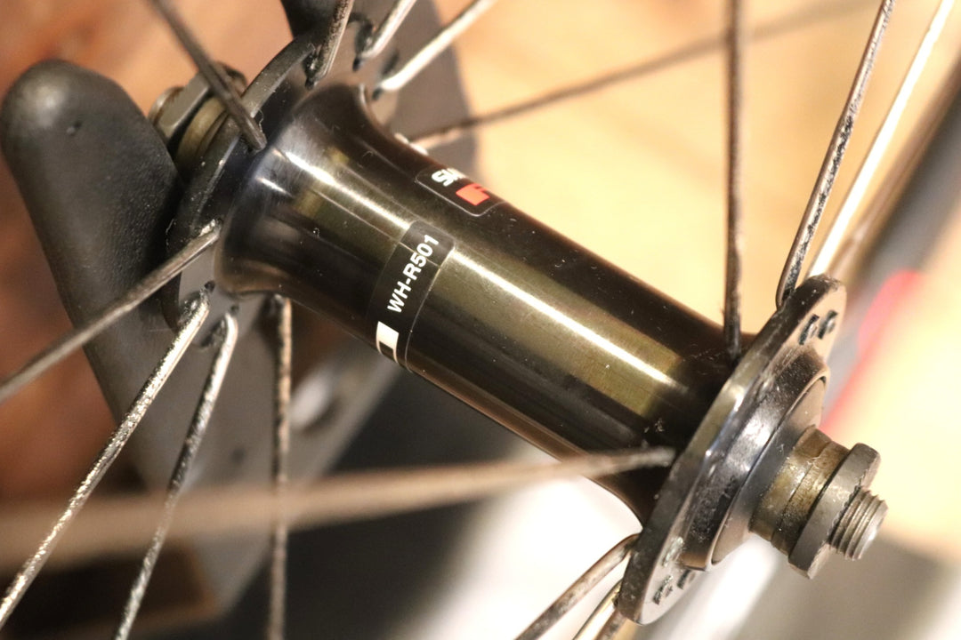 シマノ SHIMANO WH-R501 アルミ クリンチャー ホイールセット シマノ10S 【東京南麻布店】