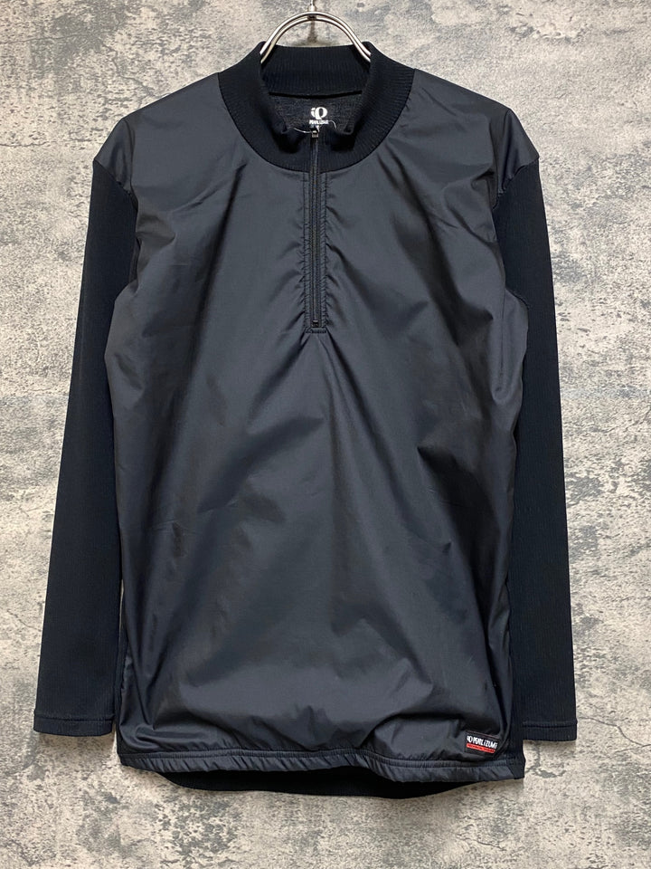 JP129 パールイズミ PEARL iZUMi 長袖 ミドルレイヤー 黒 M