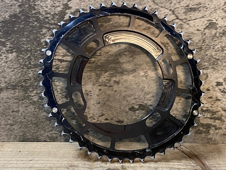 JS059 ローター ROTOR QRINGS アウター 楕円チェーンリング 46T 11S 110BCD