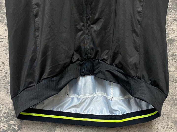 KN377 LACLASSICA 半袖サイクルジャージ 黒 M