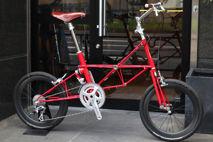 【極上車】 アレックス モールトン ALEX MOULTON  AM-SPORTIF 分割式 カンパ CENTAUR 11S 手組カーボンホイール クロモリ ミニべロ 20インチ 【東京南麻布店】