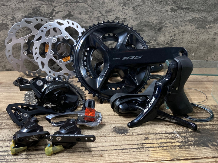 II524 シマノ SHIMANO 105 R7120 コンポセット 2×12S 170mm 油圧