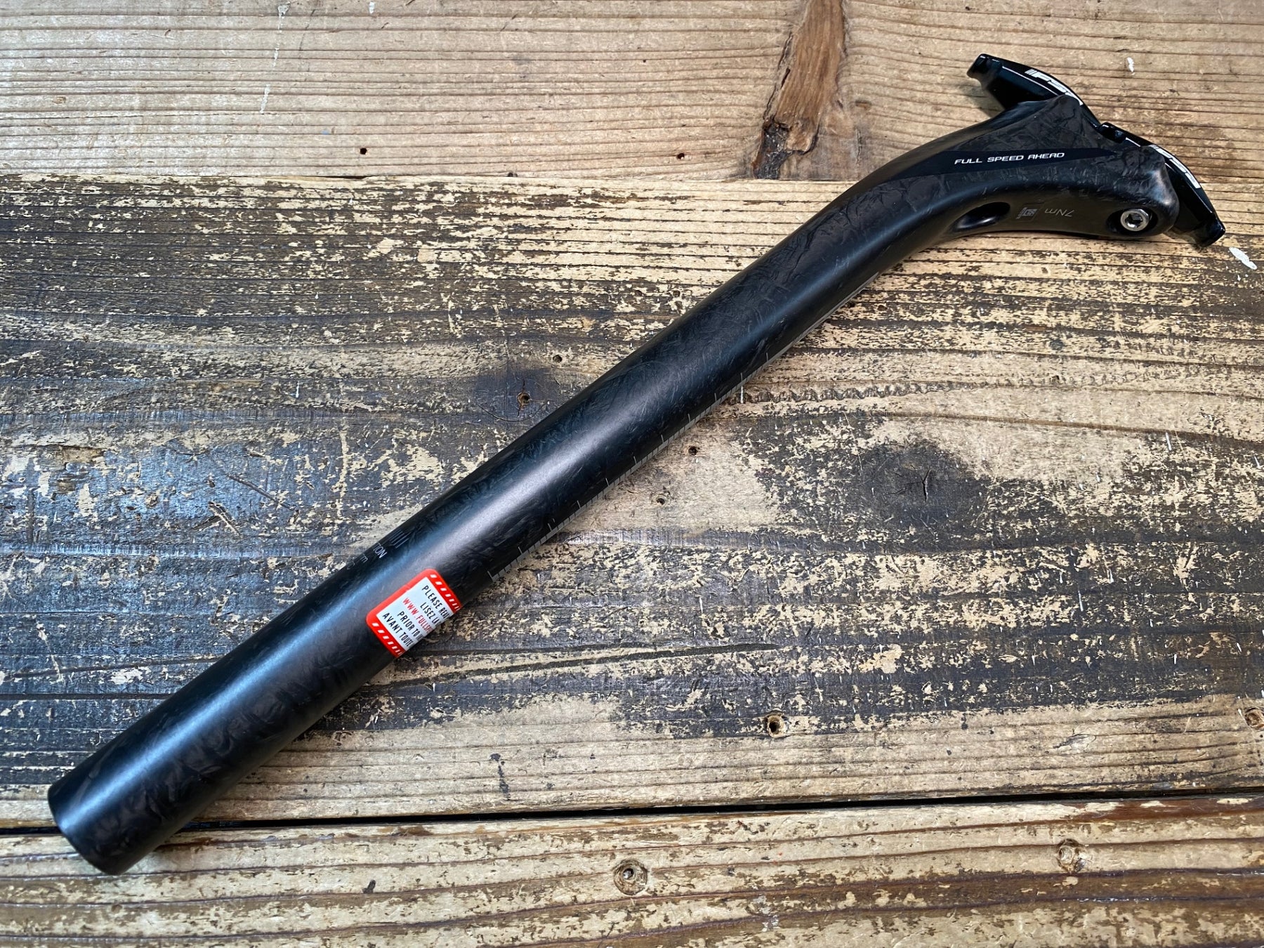 JF848 FSA K-FORCE カーボン シートポスト 黒 350mm Φ27.2