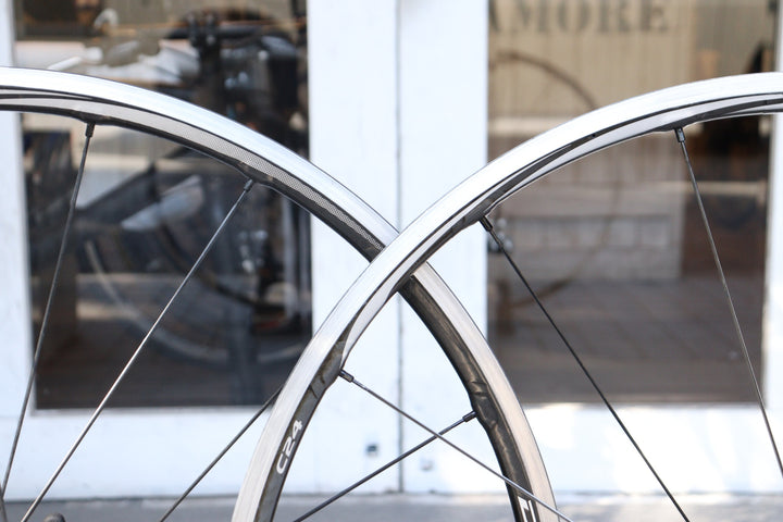 シマノ SHIMANO デュラーエース DURA-ACE WH-9000 C24 アルミ カーボン ホイールセット 12/11S 【横浜店】