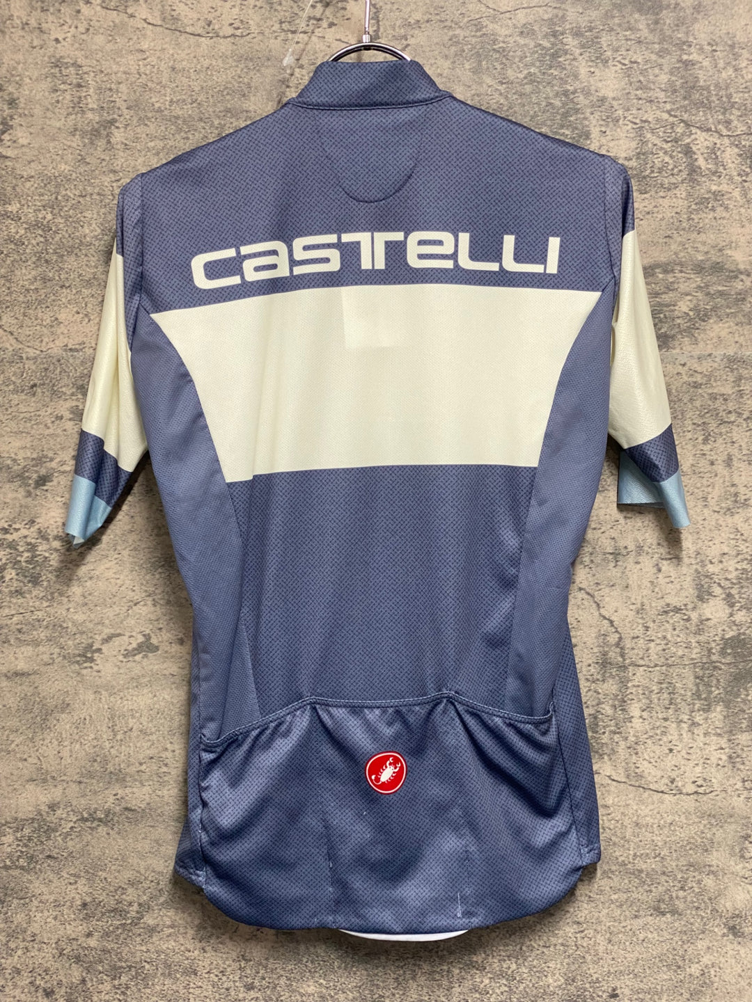 JV206 カステリ CASTELLI 半袖 サイクルジャージ 白 S