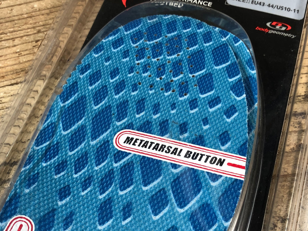 JX534 スペシャライズド SPECIALIZED HIGH PERFORMANCE BG FOOTBED インソール 水色 EU43-44