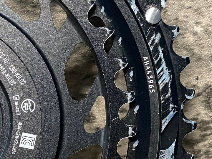 JQ883 スラム SRAM RED AXS E1 SRAM Red AXS Power Meter Kit E1 チェーンリング 48/35T 12S 接続確認済み