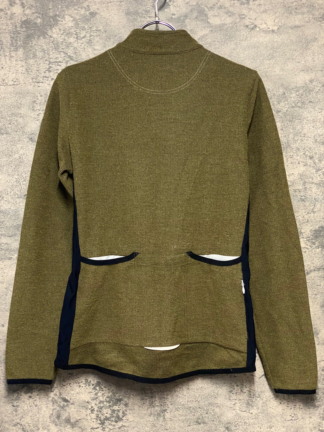 KN972 カフェドシクリステ cafe du cycliste MARGUERITE WOMEN 長袖 サイクルジャージ 黄土 L