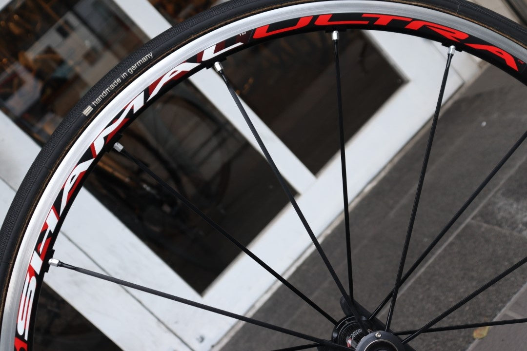 カンパニョーロ Campagnolo シャマルウルトラ SHAMAL ULTRA アルミ チューブラー ホイールセット カンパ11S/12S 15C 【横浜店】