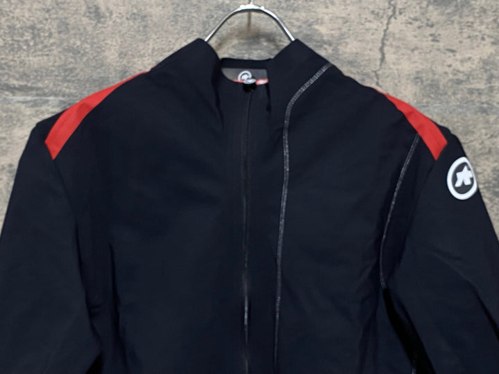 KP853 アソス ASSOS LIBERTY EQUIPE RS RAIN THERMO RACING DEVICE 半袖 黒 L BMC