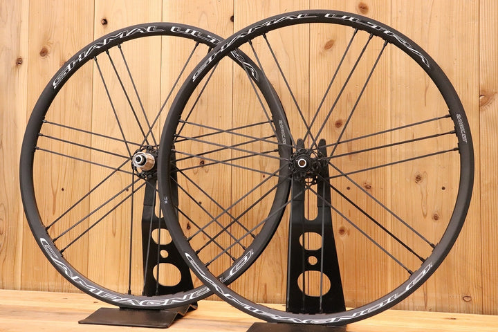 カンパニョーロ CAMPAGNOLO シャマル ウルトラ SHAMAL ULTRA DB アルミ チューブレスレディ ホイールセット シマノ 11S/12S 【芦屋店】