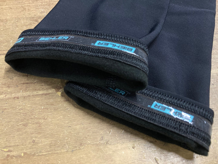 KD779 ビーラー BIEHLER アームカバー 黒 S 裏起毛