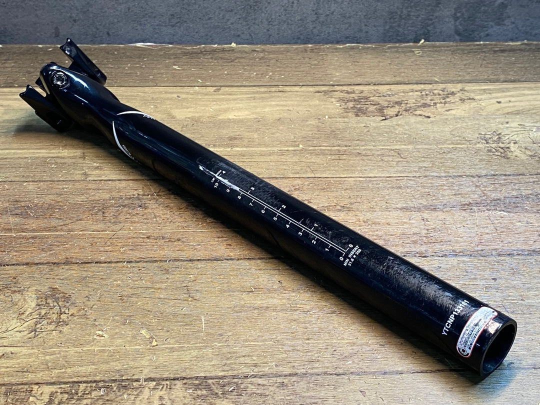 JG487 コルナゴ COLNAGO カーボンシートポスト 黒 Φ31.6 350mm