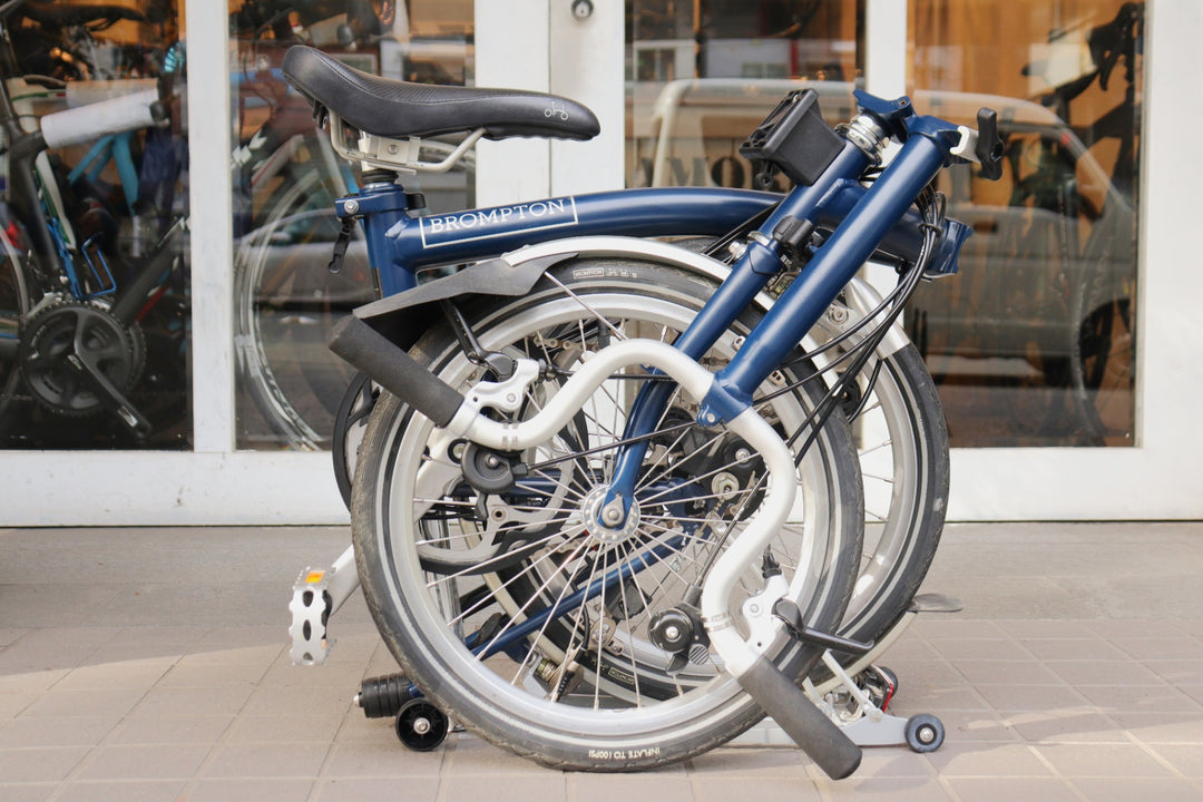 ブロンプトン BROMPTON M6R 2015モデル テンペストブルー ミニベロ 折り畳み 小径車 【横浜店】