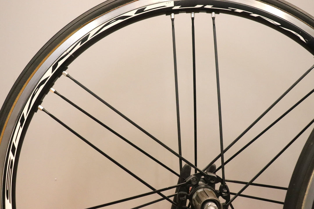 カンパニョーロ CAMPAGNOLO シャマルウルトラ SHAMAL ULTRA アルミ チューブラー ホイールセット シマノ11S/12S ナローリム【仙台店】