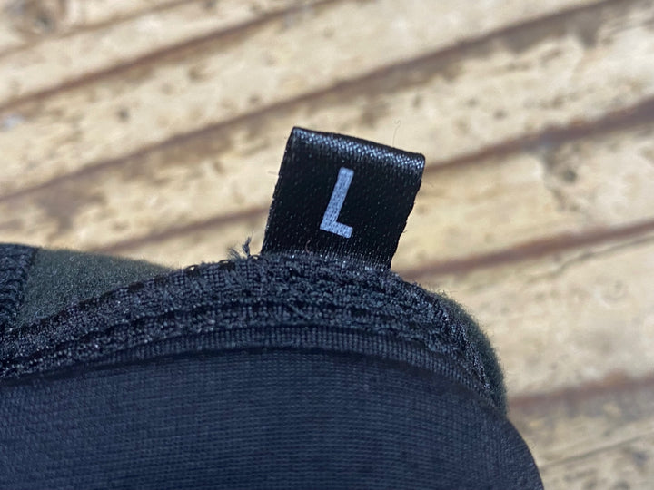 JS849 ラファ Rapha レッグウォーマー 黒 L 裏起毛