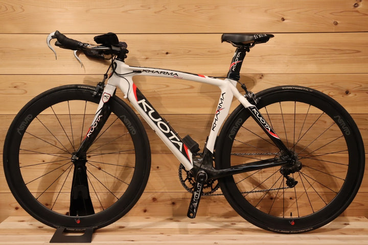 クオータ KUOTA カルマ レース KHARMA RACE 2011モデル XSサイズ シマノ アルテグラ 6770MIX 10S Di2 カーボン ロードバイク TT仕様 【千葉店】
