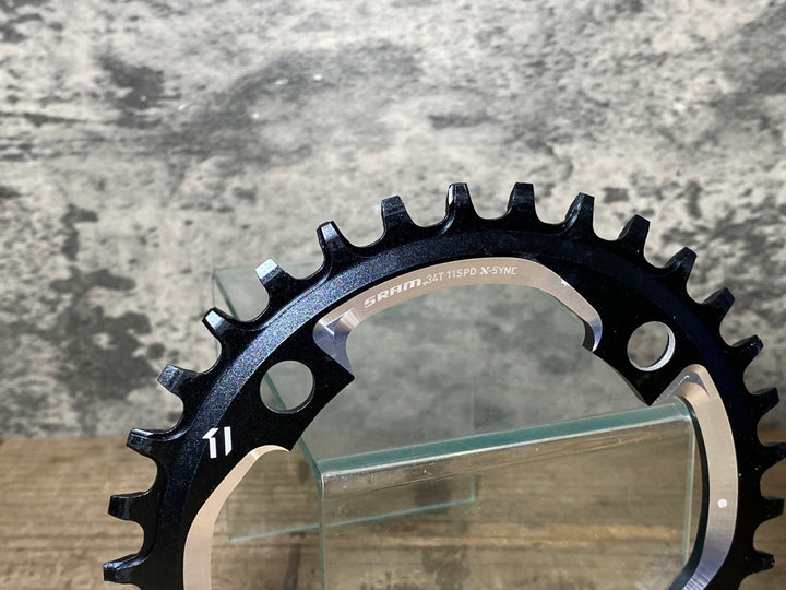 JT417 スラム SRAM X-SYNC チェーンリング 34T 11S用 BCD104