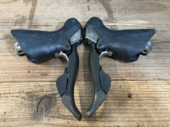 KJ207 シマノ SHIMANO デュラエース DURA-ACE ST-7900 STIレバー 2×10S フード劣化