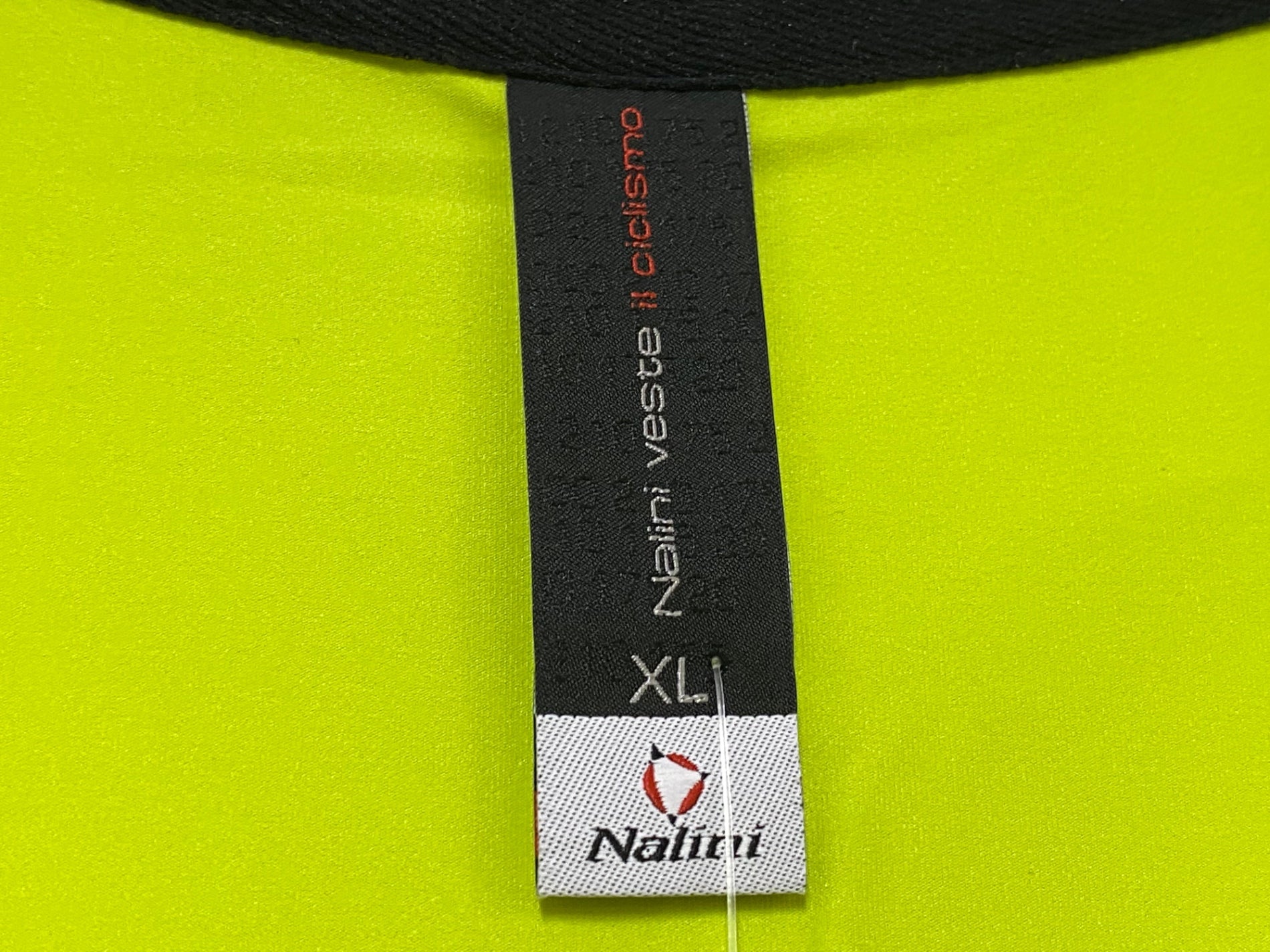 KJ984 ナリーニ NALINI 半袖 サイクルジャージ 黄グレー XL – BICI