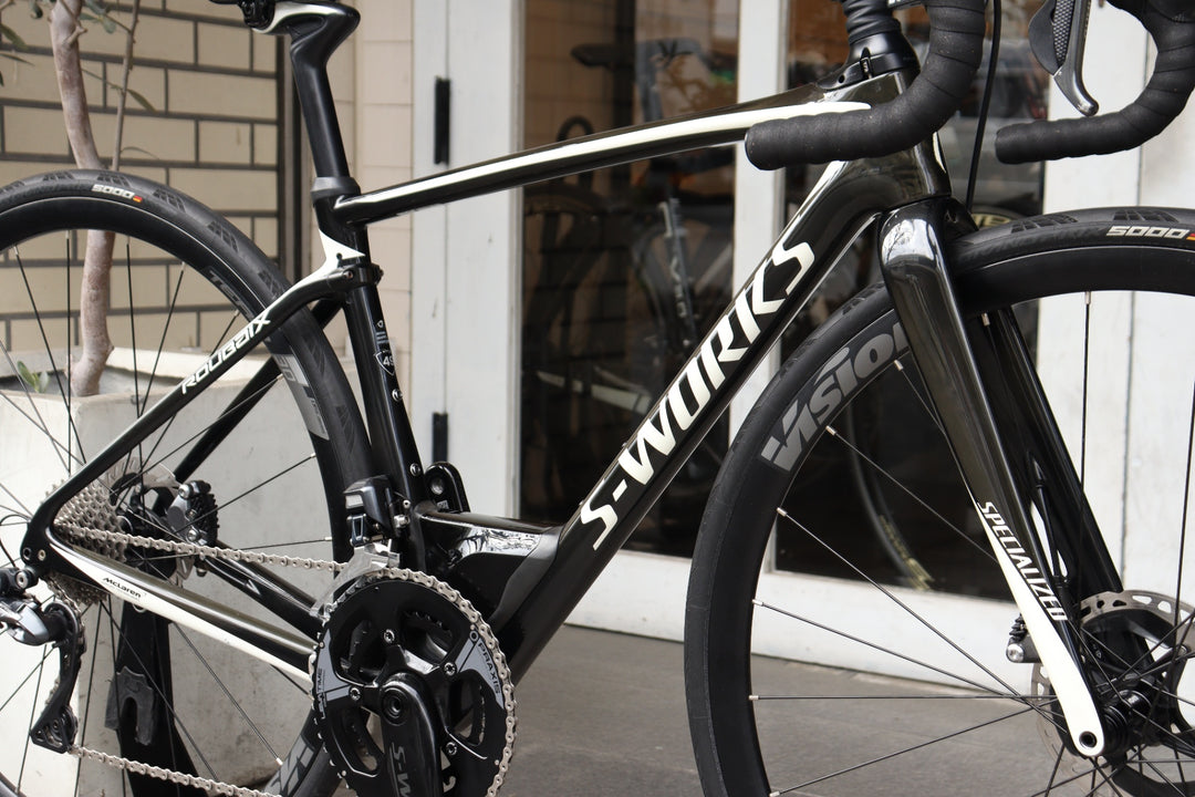 スペシャライズド SPECIALIZED ルーべ S-WORKS ROUBAIX DISC 2018モデル 49サイズ シマノ アルテグラ R8050 11S カーボン ロードバイク 【横浜店】