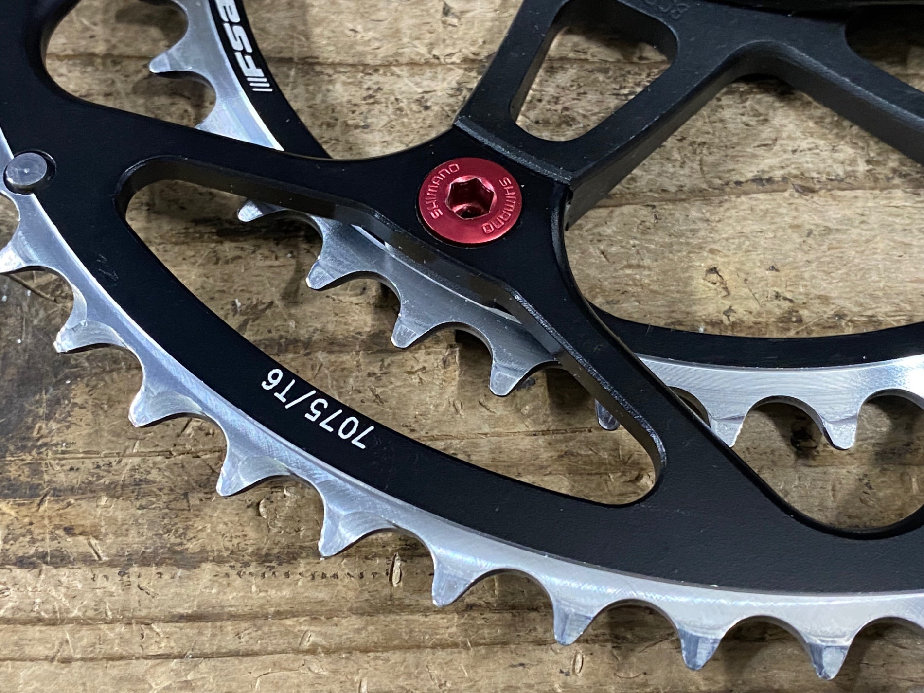 JW409 FSA カーボンプロ CARBON PRO クランクセット 170mm 53/39T 9S