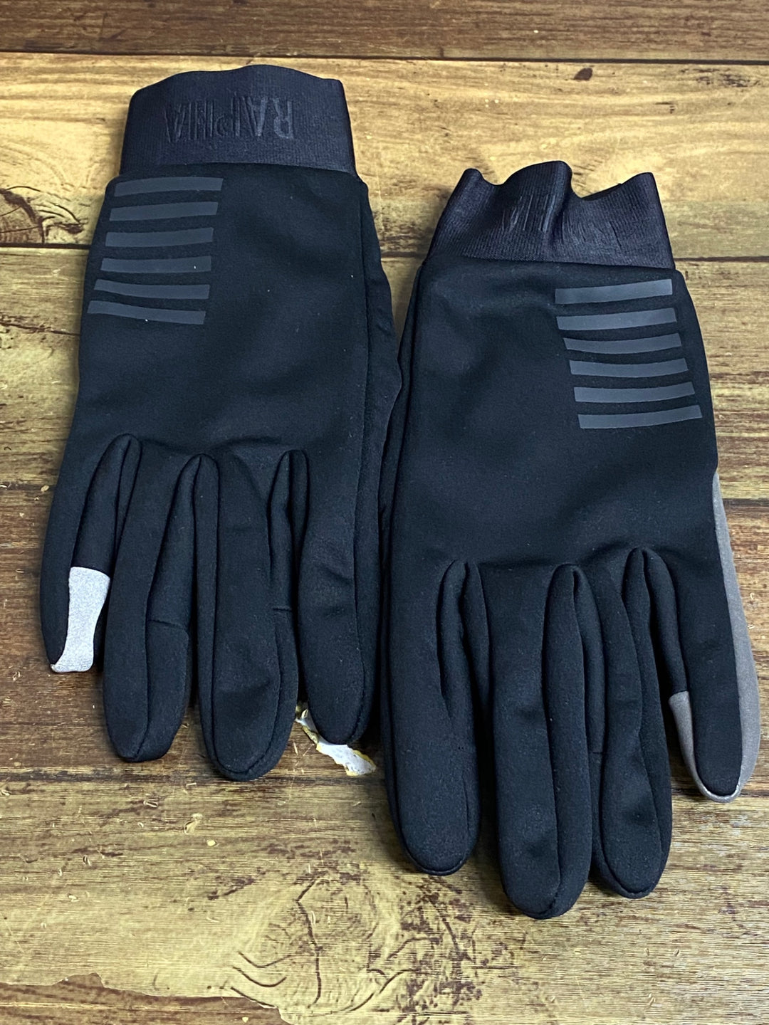 KD334 ラファ Rapha PRO TEAM WINTER GLOVES 長指 グローブ 黒 S 裏起毛
