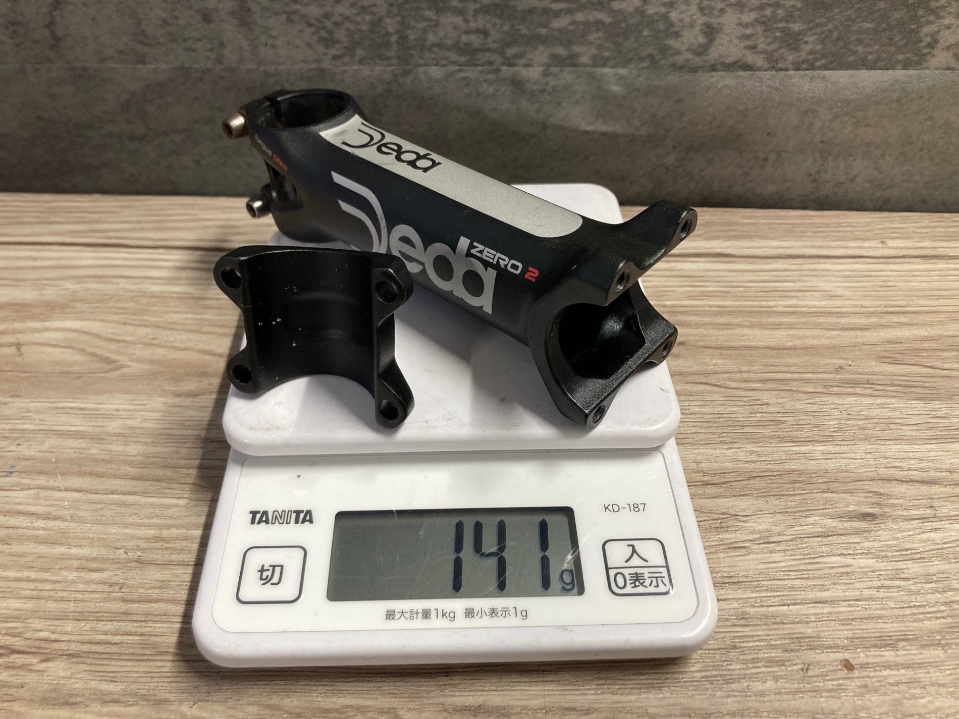 JX519 デダ Deda ZERO2 アルミ ステム 120mm Φ31.7 OS 83° ※ボルト欠品
