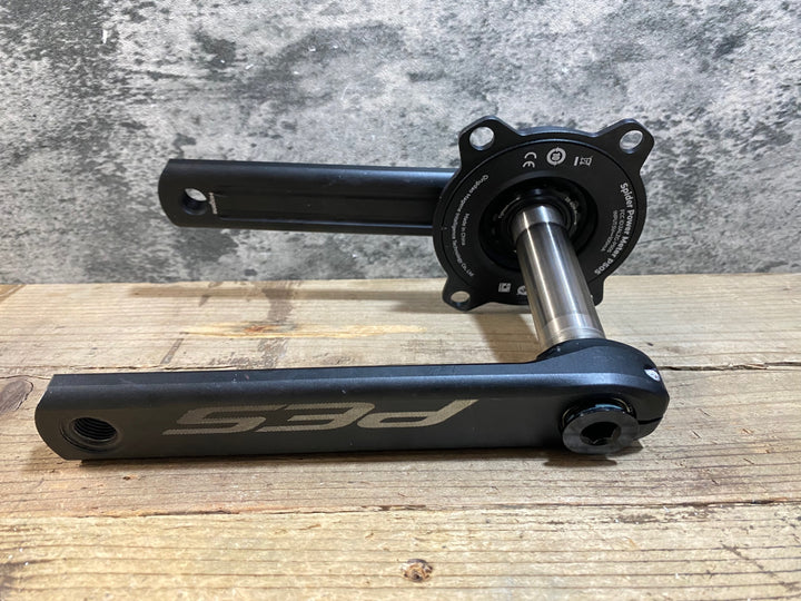 JZ687 マージーン MAGENE PES P505 クランク パワーメーター 165mm 通電確認済 充電ケーブル被覆に破れあり
