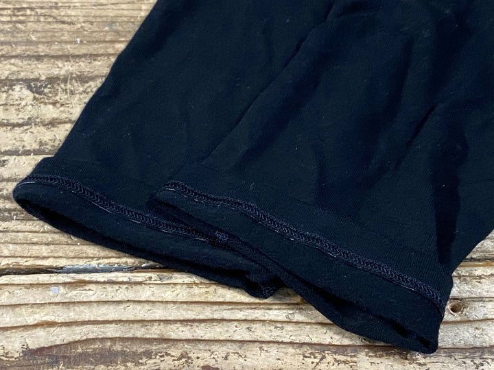 KI202 ラファ Rapha ビブニッカー FINEST MERINO ニーカバー 黒 M ※ゴム劣化