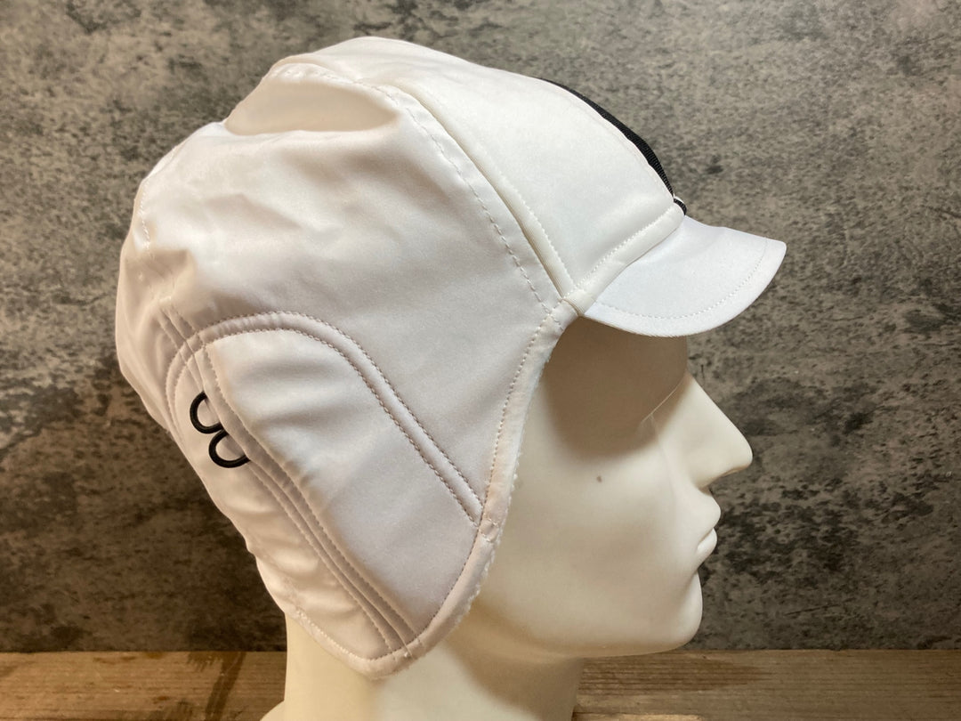 KA900 アソス ASSOS サイクルキャップ 白 Ⅱ 裏起毛
