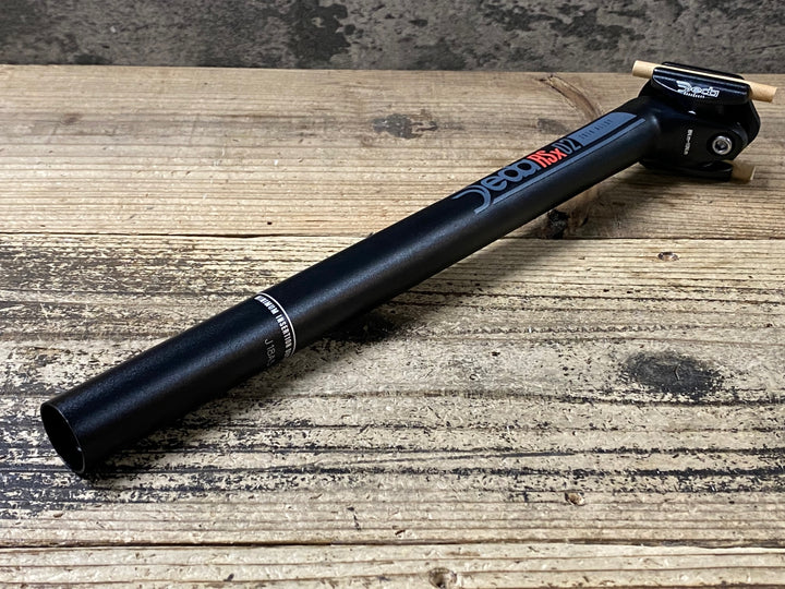 JU988 デダ Deda RSx02 アルミ シートポスト 黒 350mm Φ27.2 SB20mm