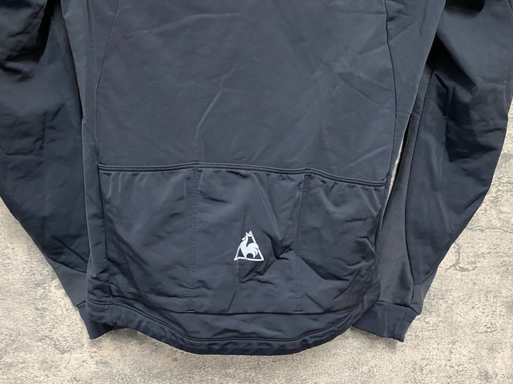 JR080 ルコックスポルティフ le coq sportif 長袖 サイクルジャケット 黒 S 裏起毛
