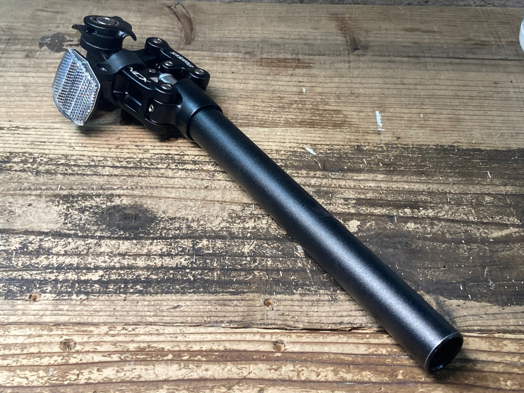 SR SUNTOUR サスペンションアルミ シートポスト JG351 SR SUNTOUR NCX サスペンションシートポスト 黒 350mm Φ27.2