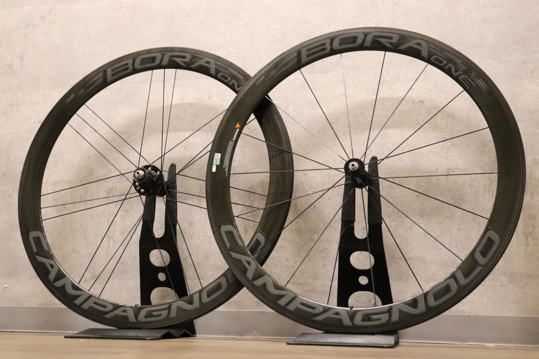 カンパニョーロ CAMPAGNOLO ボーラ BORA ONE 50 TU カーボン チューブラー ホイールセット シマノ 11/12S ナローリム 【さいたま浦和店】