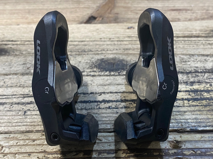 JN459 ルック LOOK ケオブレード KEO BLADE CARBON ビンディングペダル クロモリシャフト ※傷スレあり