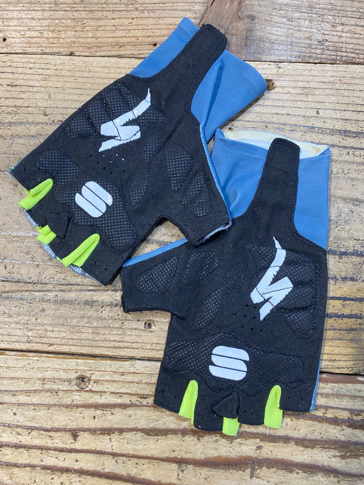 KJ840 スポーツフル sportful 指切り グローブ 青 サイズ不明 TINKOFF