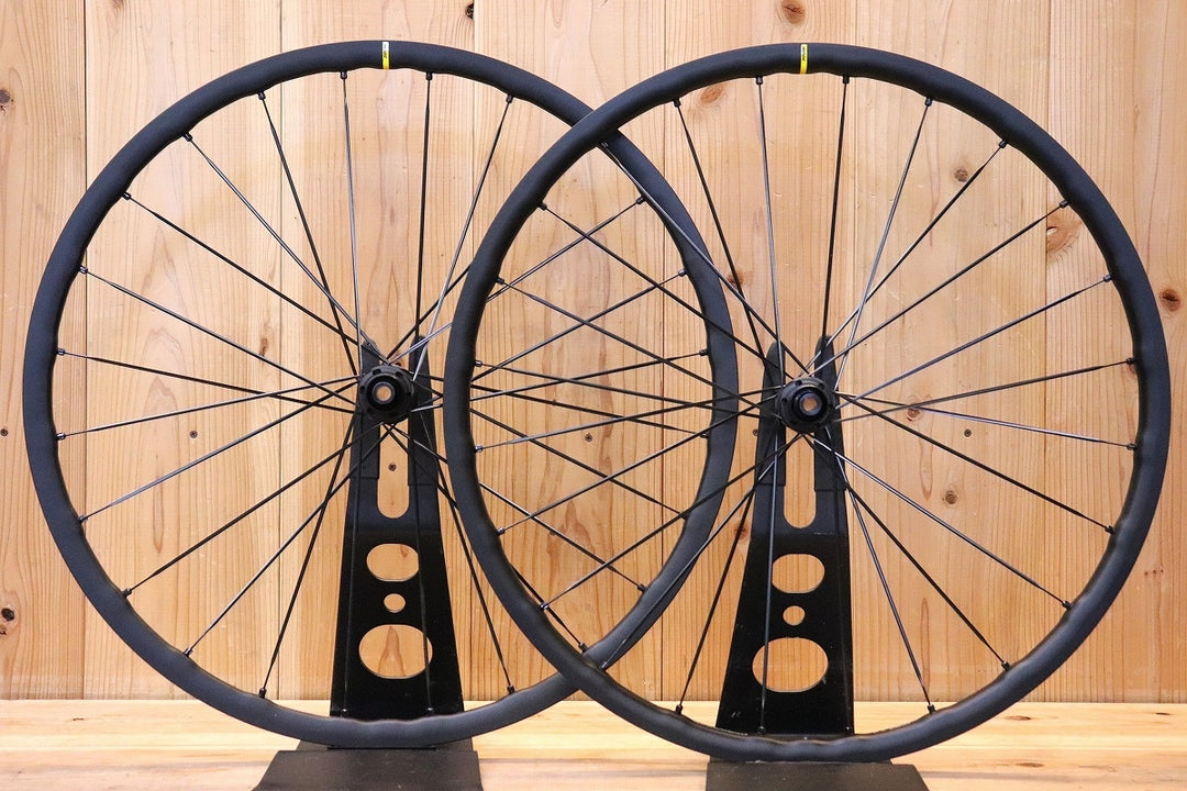 マヴィック MAVIC キシリウム KSYRIUM SL 25 DISC アルミ チューブレスレディ ホイールセット シマノ 11S/12S 【芦屋店】