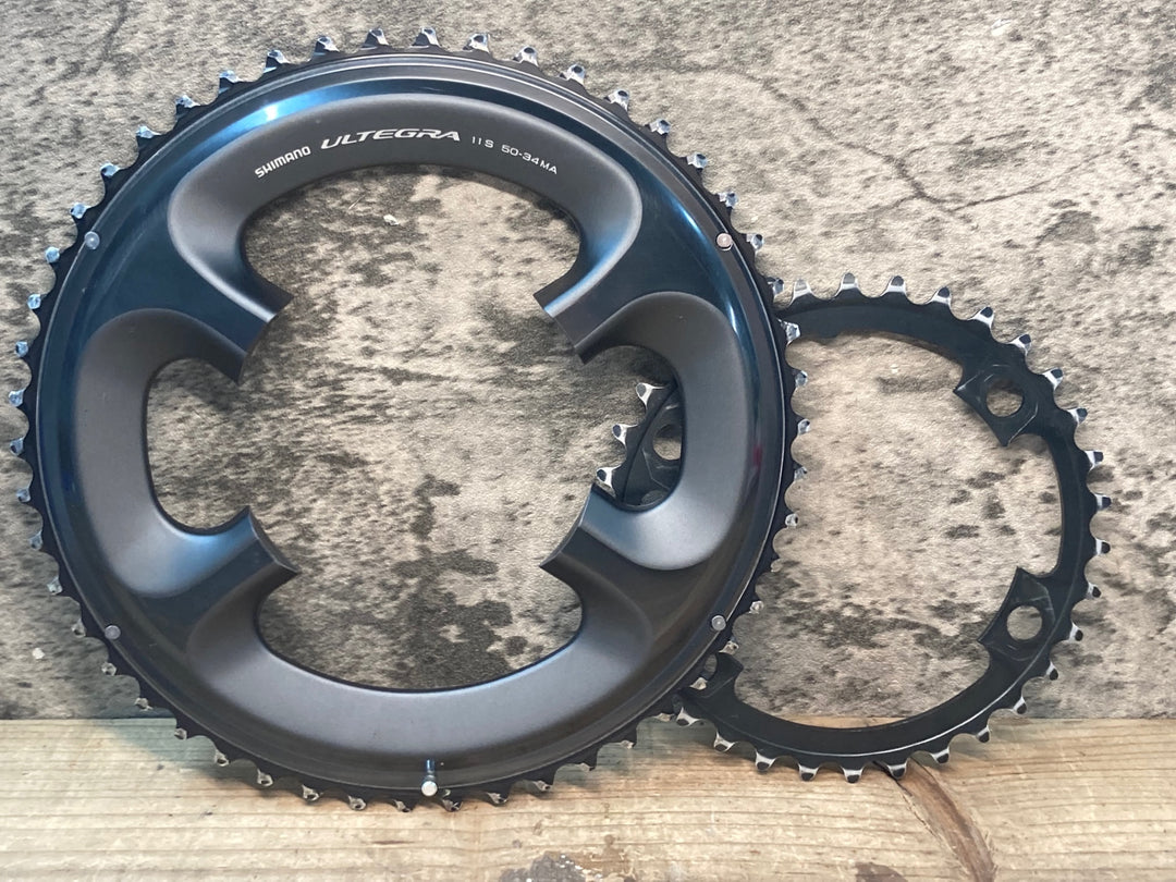 JH203 シマノ SHIMANO アルテグラ ULTEGRA FC-6800 チェーンリングセット 50/34T