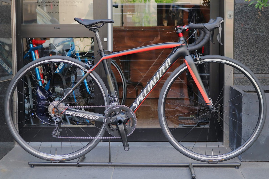 スペシャライズド SPECIALIZED ターマック エリート TARMAC ELITE 2015モデル 49サイズ シマノ 105 5800MIX 11S カーボン リムブレーキ ロードバイク 【東京南麻布店】