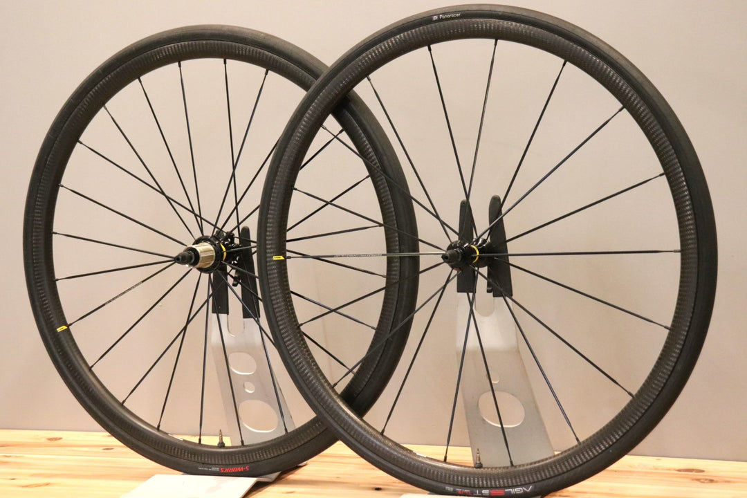 マヴィック MAVIC キシリウム KSYRIUM PRO CARBON SL UST カーボン チューブレスレディ ホイールセット シマノ11S/12S 19C 【仙台店】