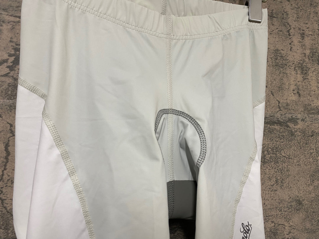 JI661 カンパニョーロ CAMPAGNOLO レーサーパンツ 白 XS